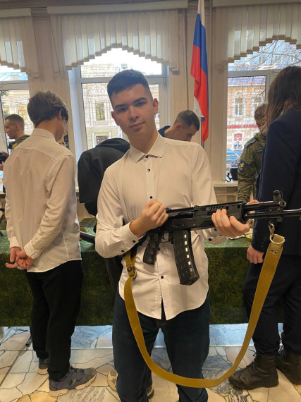 Встреча с представителями Воронежского высшего института Вооруженных сил России.