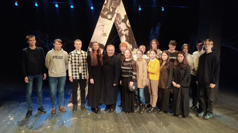 Посещение спектакля "Сон смешного человека".